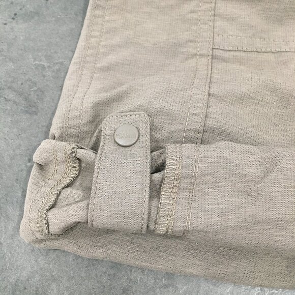 THE NORTH FACE Brown/Stone Drawstring Waist Adjustable Hem Activewear Shorts - Picture 11 of 14